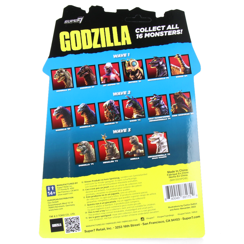 Gigan (Toy Recolor) - Toho ReAction Figures