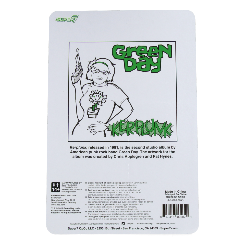 Green Day ReAction Figures Wave 2 - Kerplunk Girl