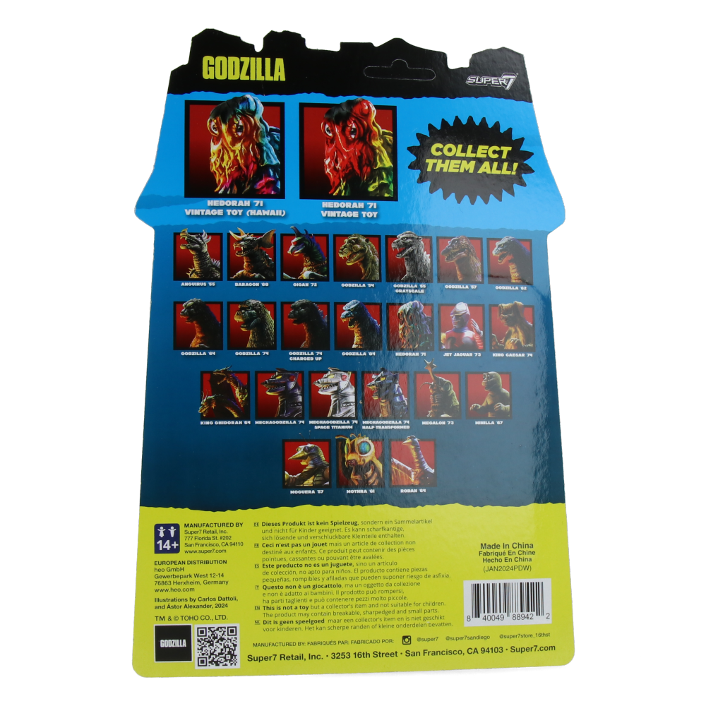 Hedorah (Vintage Toy Hawaii) - Toho ReAction Figures