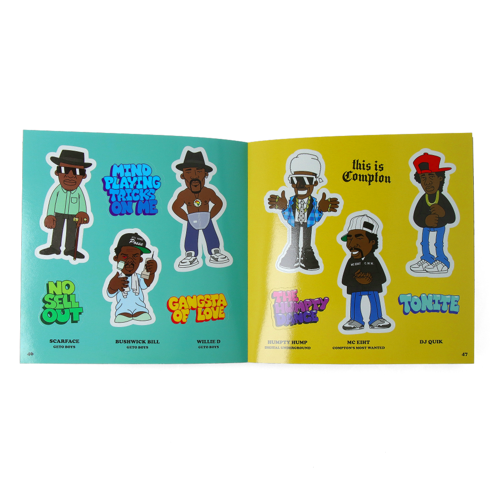 The Hip Hop Sticker Book - Mark 563