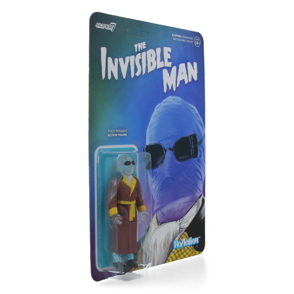 The Invisible Man (Clear) - Universal Monsters ReAction Figures