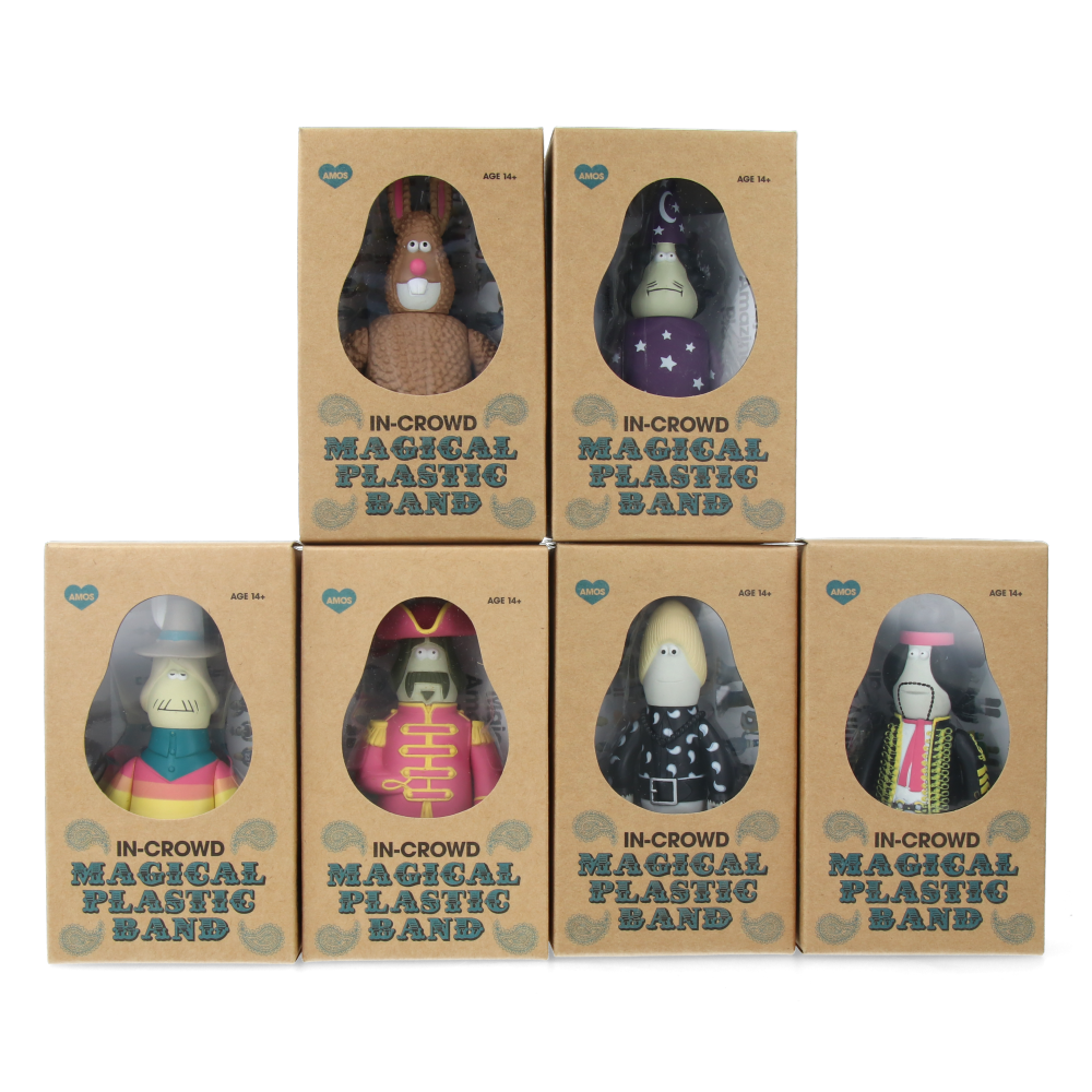 James Jarvis In-Crowd Major Moultys Amazing Magical Plastic Band (set - 6 pcs)