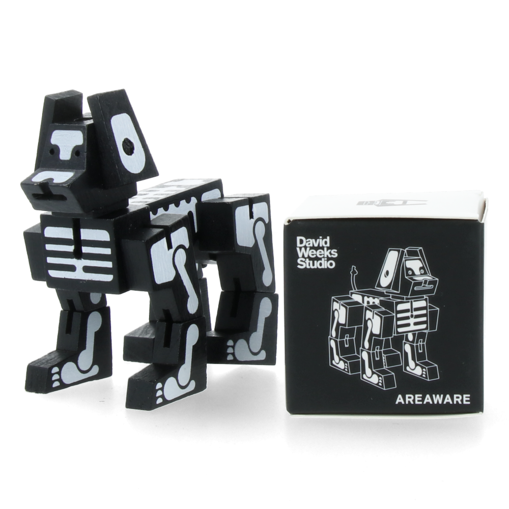 Cubebot Milo - Micro - Skeleton Black & White