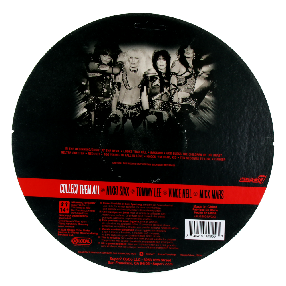 Tommy Lee (Shout at the Devil - Black & White) - Motley Crue - ReAction Figures