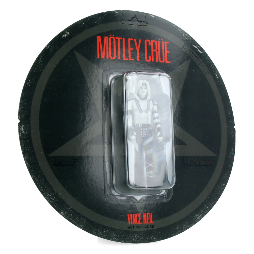 Vince Neil (Shout at the Devil - Black & White) - Motley Crue - ReAction Figures