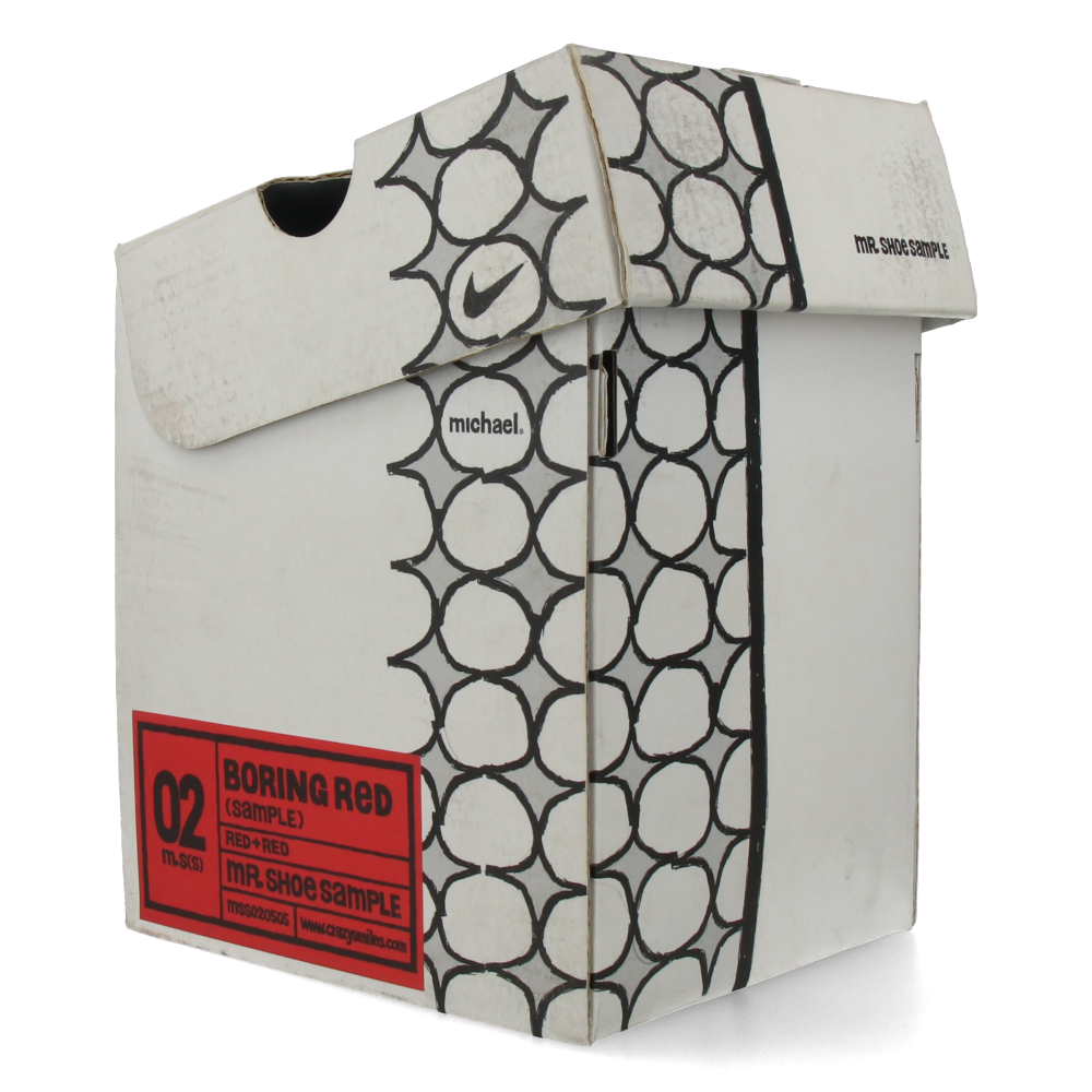 Mr. Shoe Boring Red x Nike x Michael Lau (Red and Red)