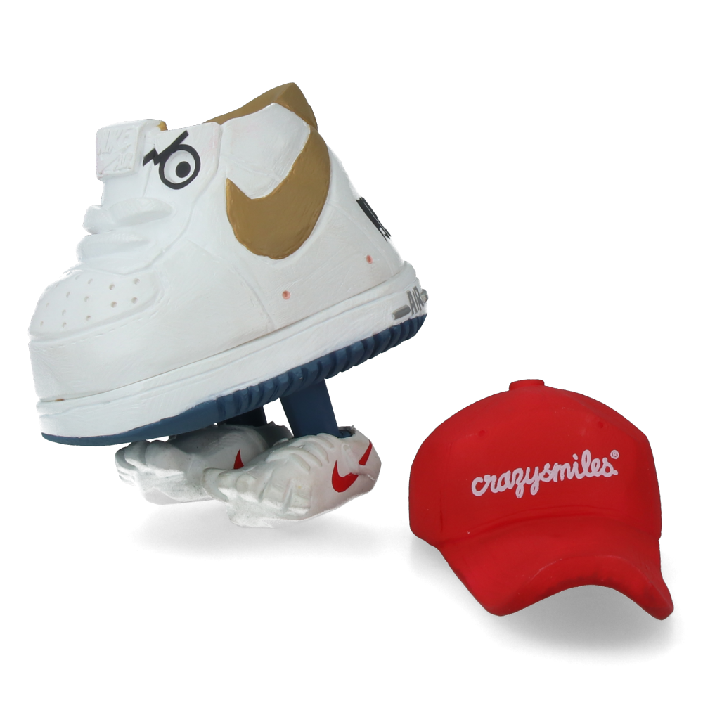Mr. Shoe FatBack x Nike x Michael Lau (White and Red)