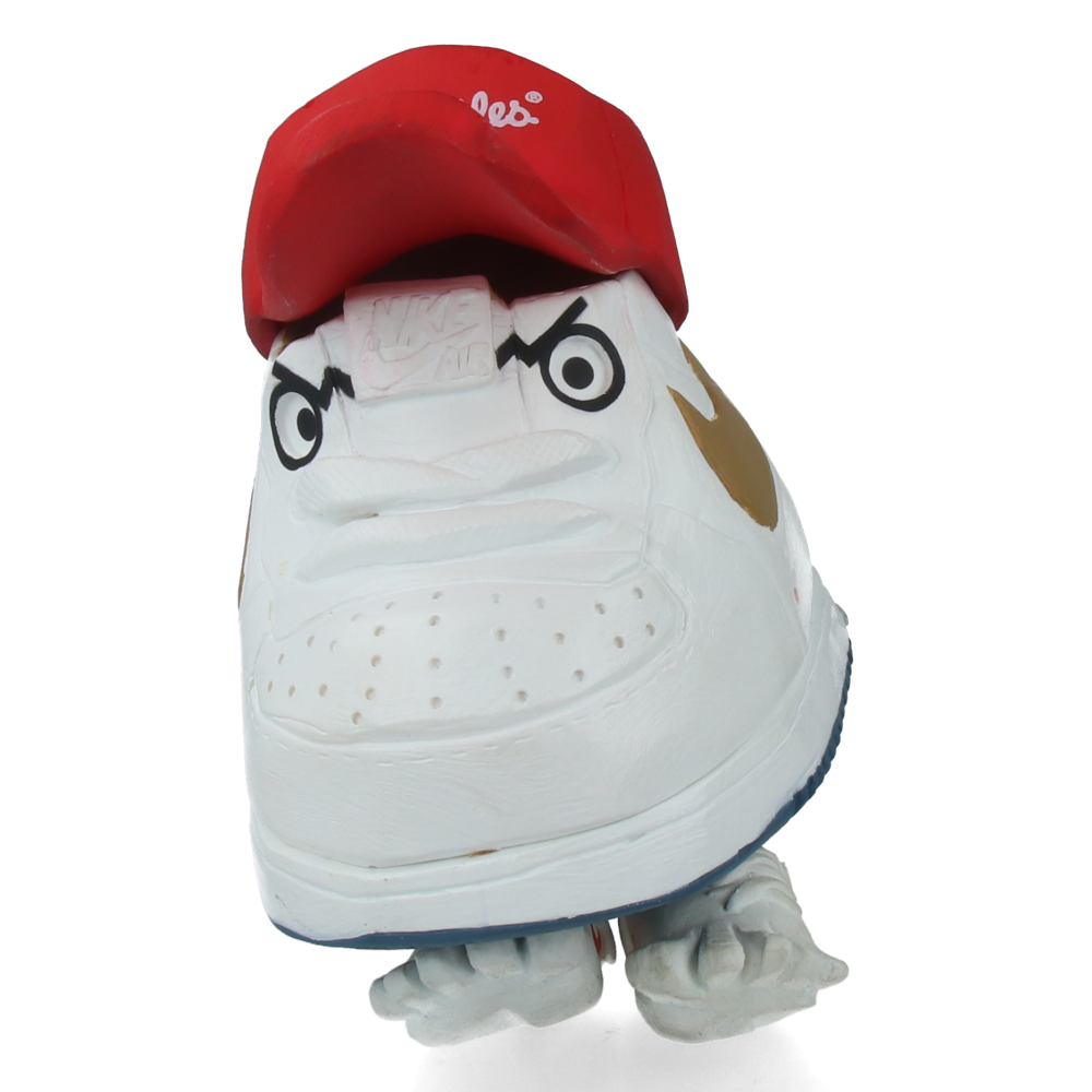Mr. Shoe FatBack x Nike x Michael Lau (White and Red)