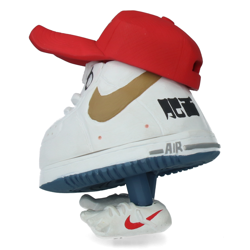 Mr. Shoe FatBack x Nike x Michael Lau (White and Red)
