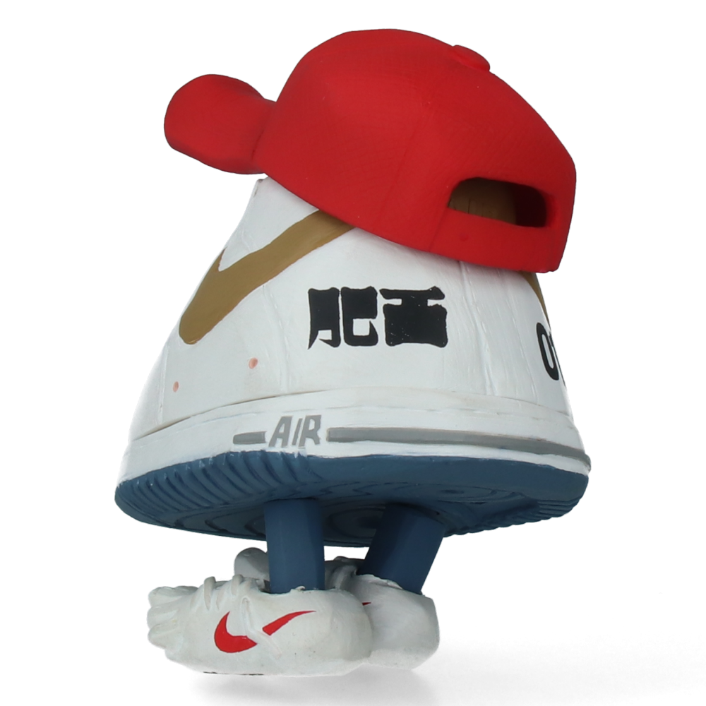 Mr. Shoe FatBack x Nike x Michael Lau (White and Red)