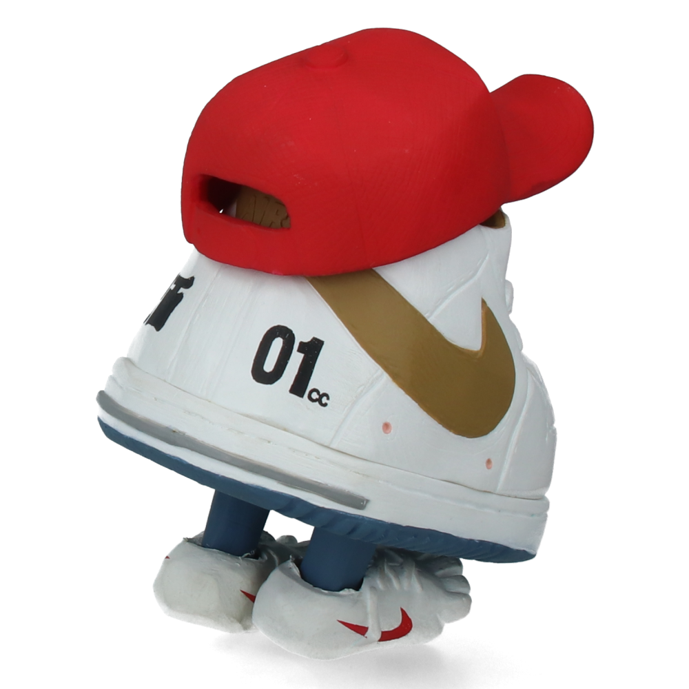 Mr. Shoe FatBack x Nike x Michael Lau (White and Red)