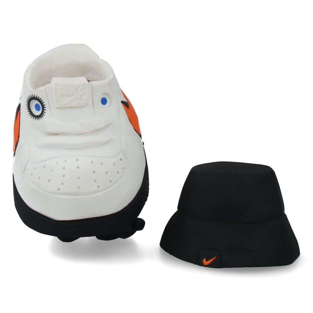 Mr. Shoe Shocwork x Nike x Michael Lau (White and Orange)