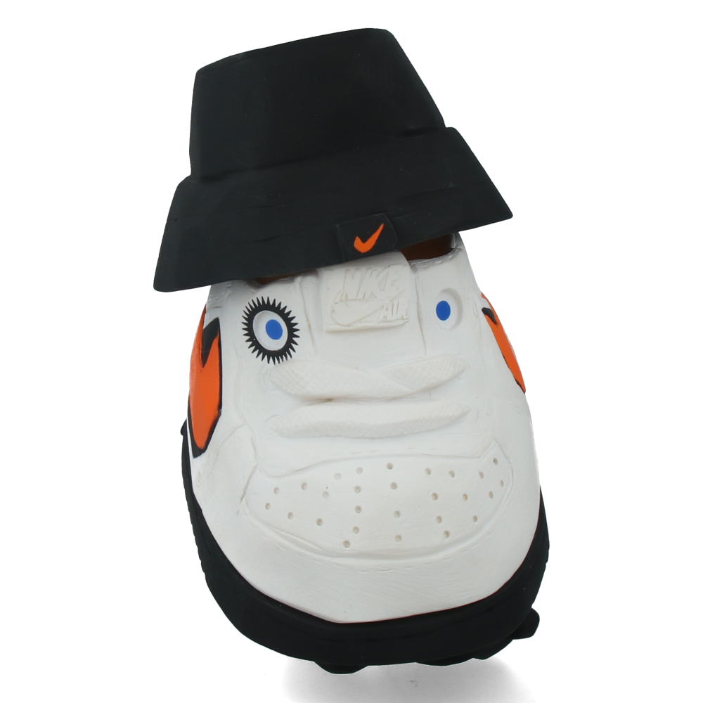 Mr. Shoe Shocwork x Nike x Michael Lau (White and Orange)