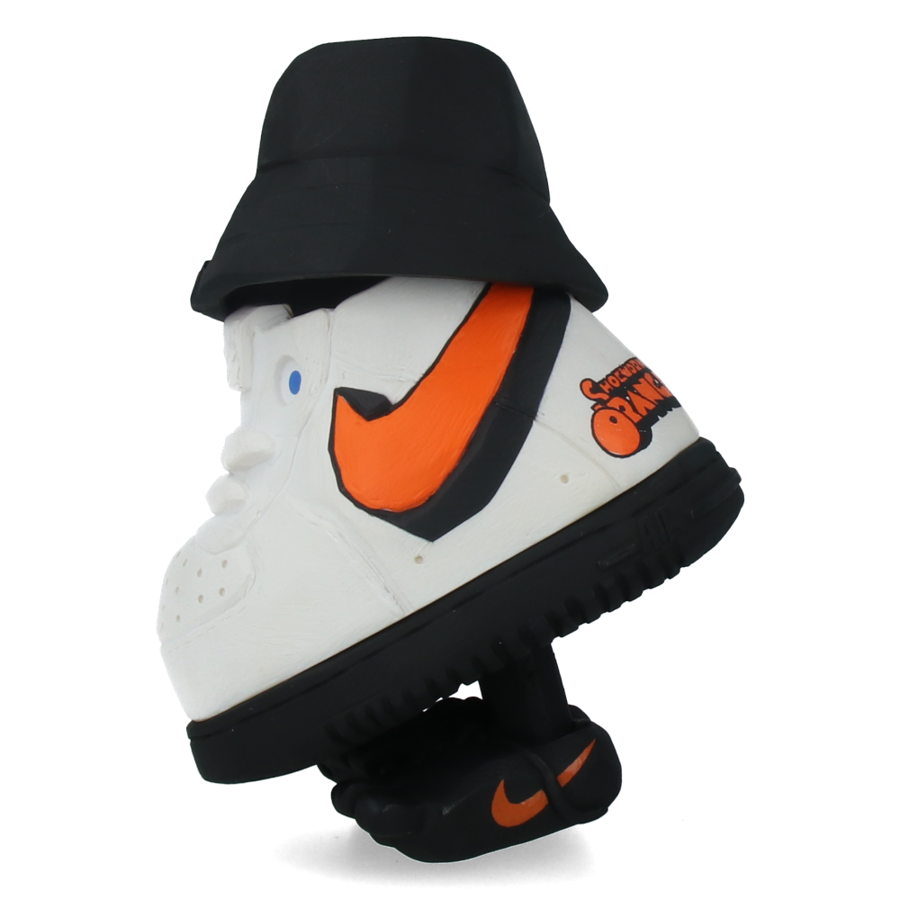 Mr. Shoe Shocwork x Nike x Michael Lau (White and Orange)