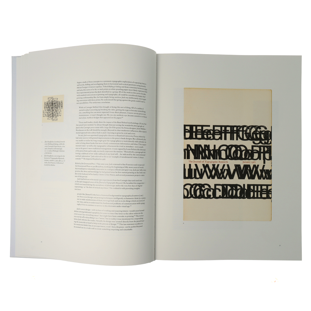 Only on Saturday : The Wood Type Prints Of Jack Stauffacher