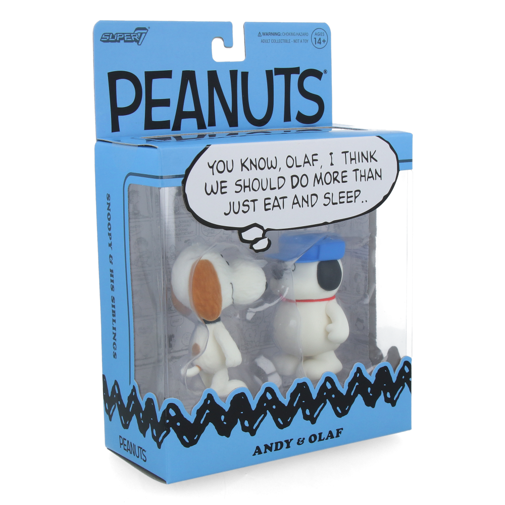 Peanuts ReAction Figures - Andy & Olaf (2-Pack)