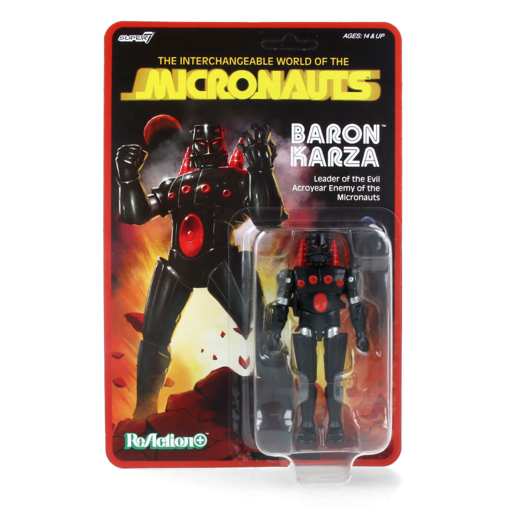 Baron Karza - Micronauts ReAction+ Wave 1
