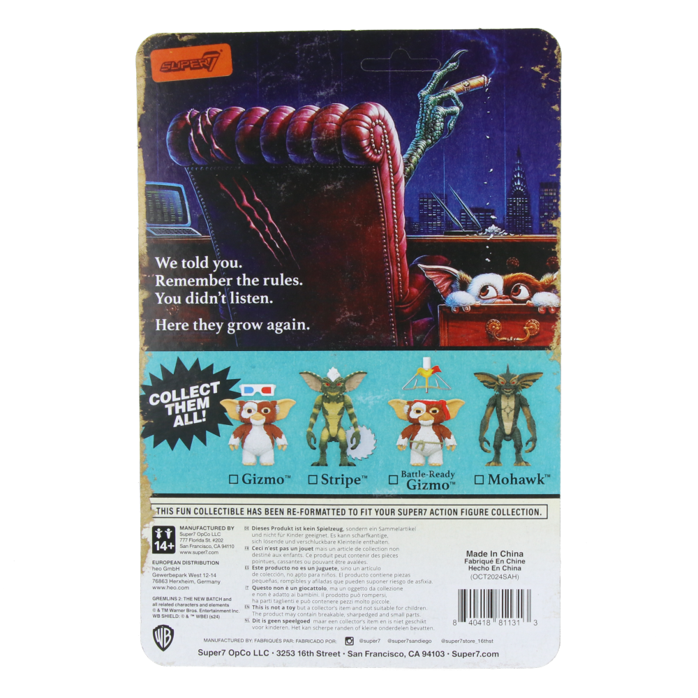Mohawk - Gremlins ReAction Figures Wave 2