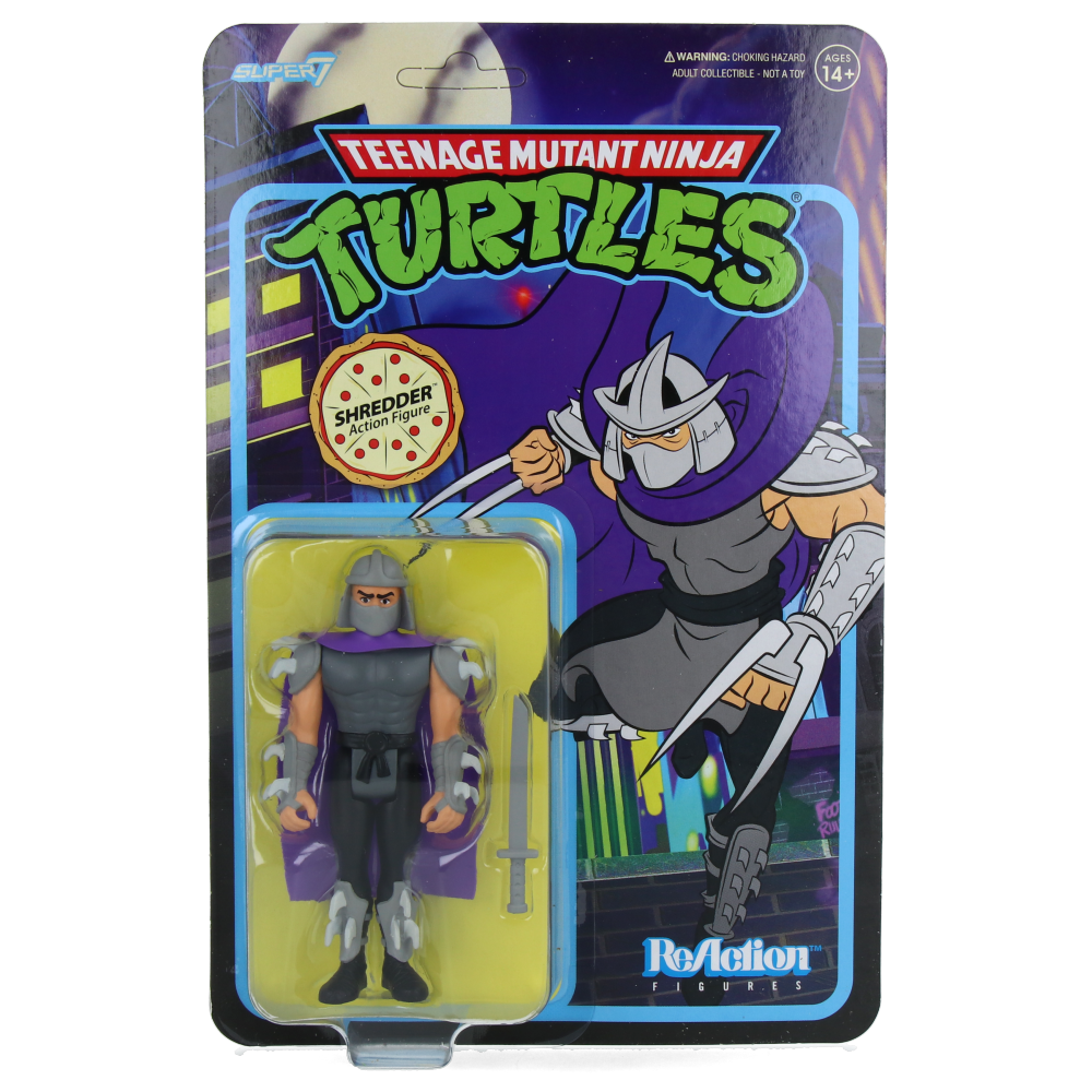 ReAction Figures Wave 08 - Shredder (Cartoon) - TMNT