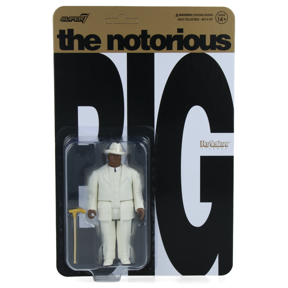 Notorious B.I.G. - Biggie In Suit - ReAction Figures - Super7