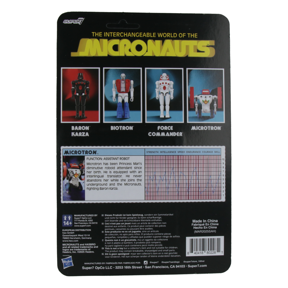 Microtron - Micronauts ReAction+ Wave 2