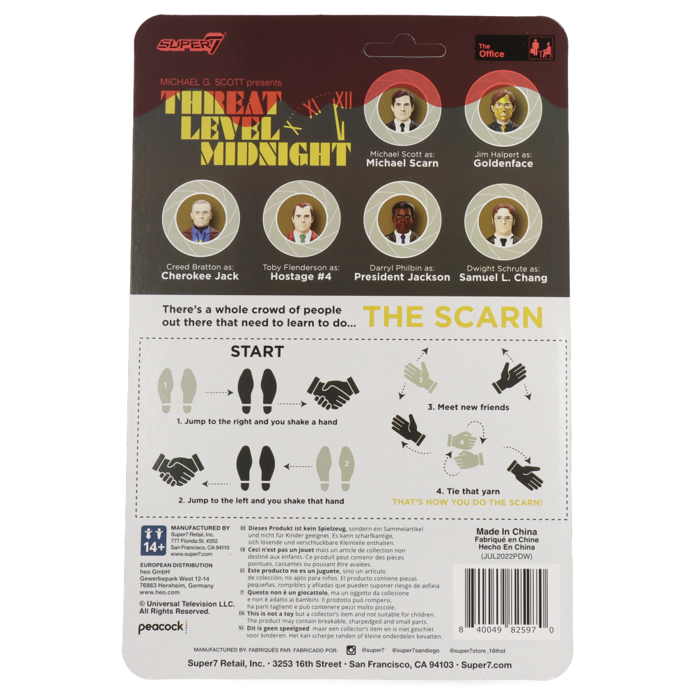 Bedreigingsniveau Midnight (The Office) - Goldenface - Reactiefiguren