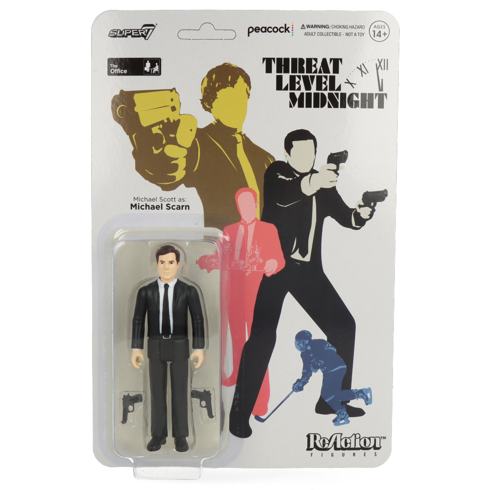Threat Level Midnight (The Office) - Michael Scarn - ReAction Figures