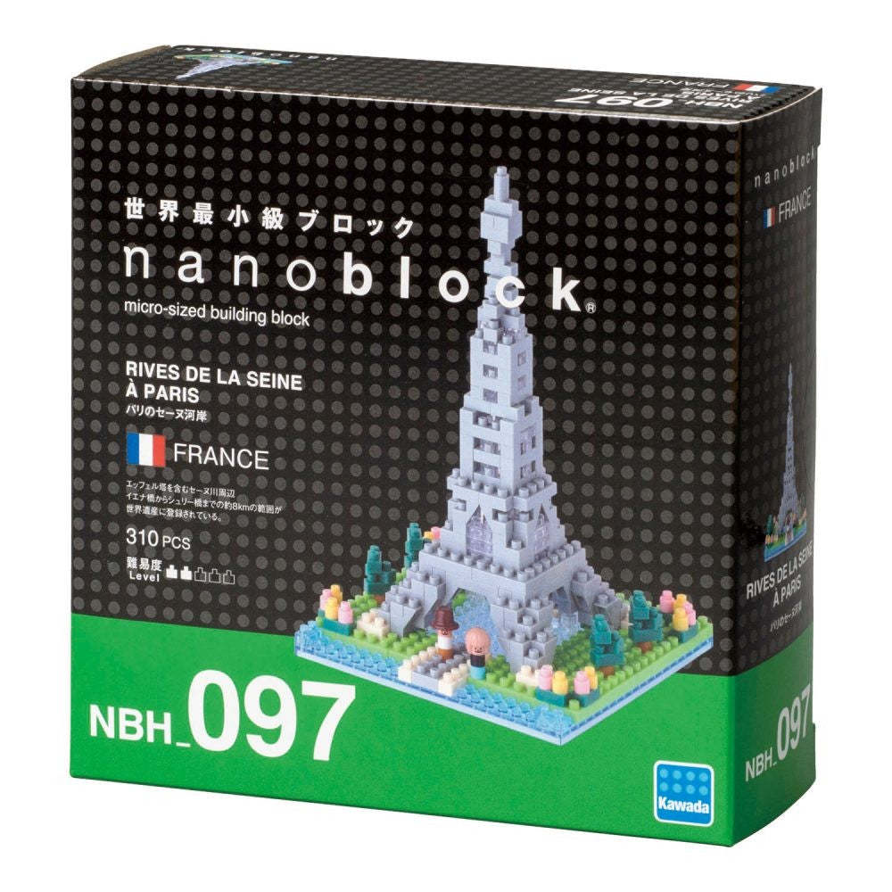 Nanoblock - Los bancos del Sena en París
