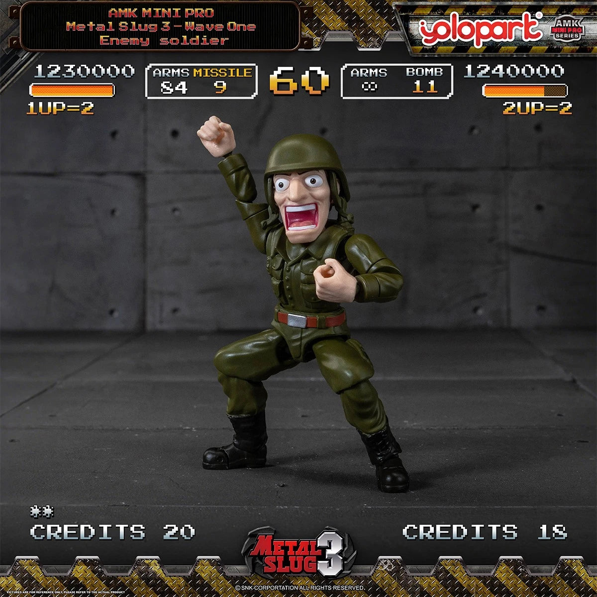 AMK MINI Pro Metal Slug 3 - Wave 1 - Yolopark Figure