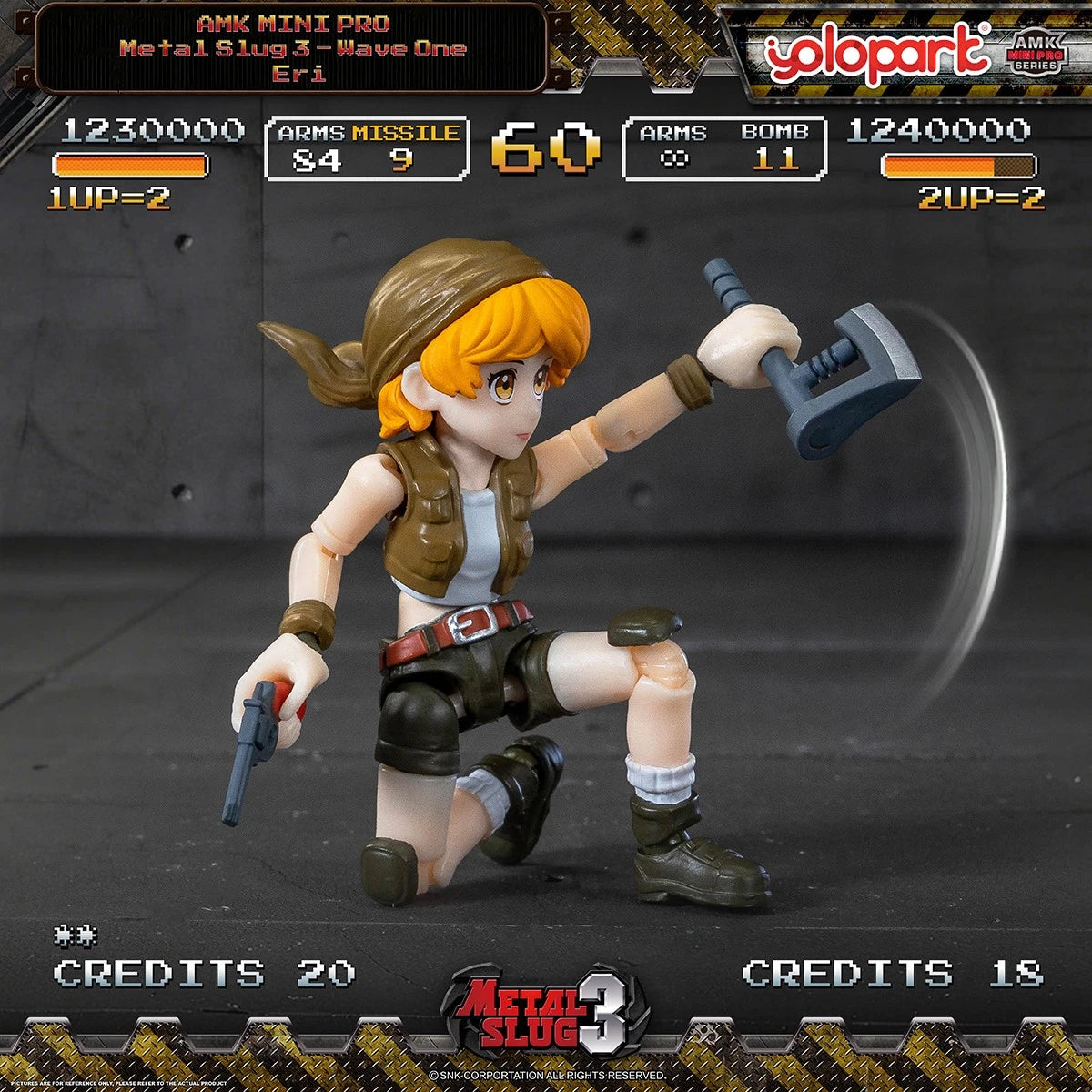 AMK MINI Pro Metal Slug 3 - Wave 1 - Yolopark Figure