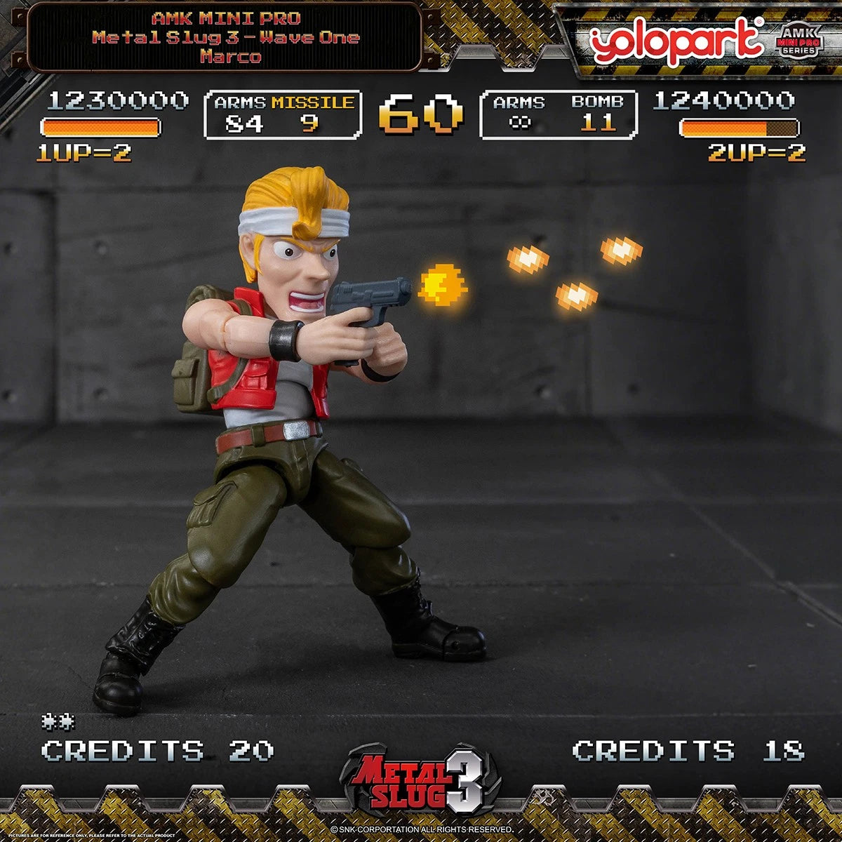 AMK MINI Pro Metal Slug 3 - Wave 1 - Yolopark Figure