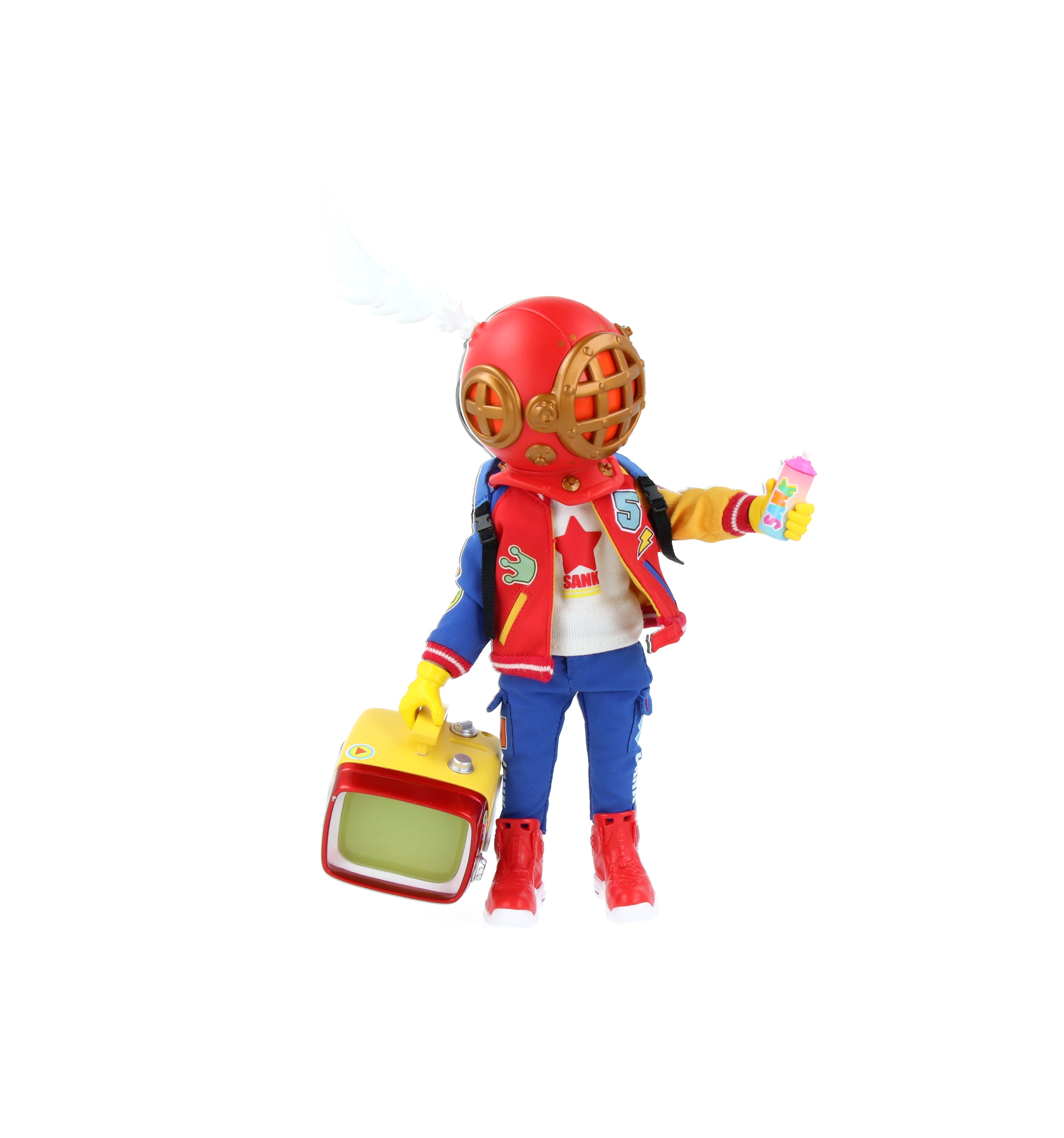 Sank-Action Figure-Retro Boy