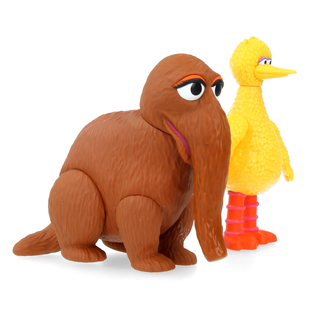 Big Bird and Mr. Snuffleupagus - Sesame Street ReAction Figures (2 Pack)