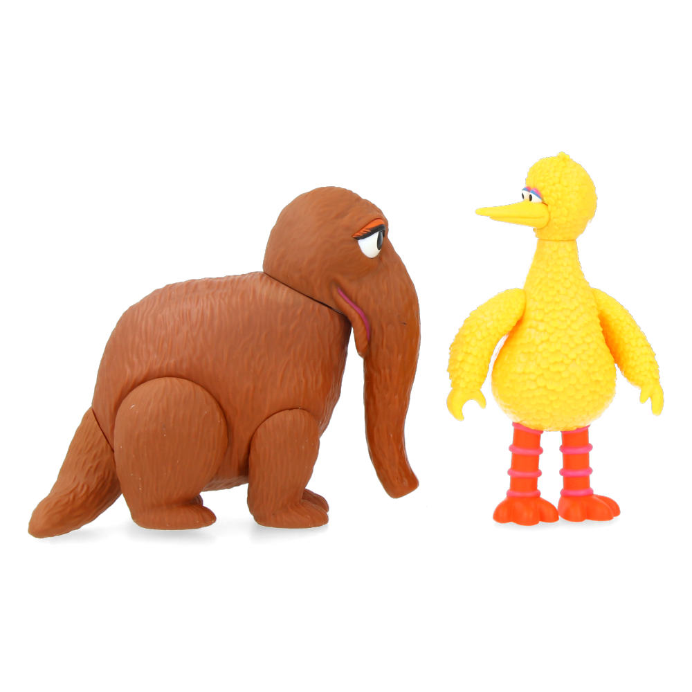 Big Bird and Mr. Snuffleupagus - Sesame Street ReAction Figures (2 Pack)