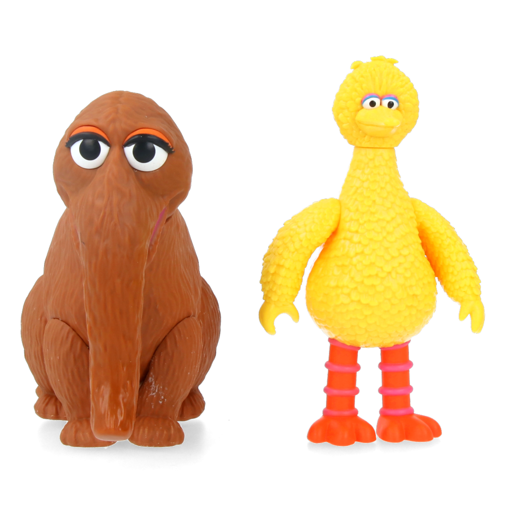 Big Bird and Mr. Snuffleupagus - Sesame Street ReAction Figures (2 Pack)