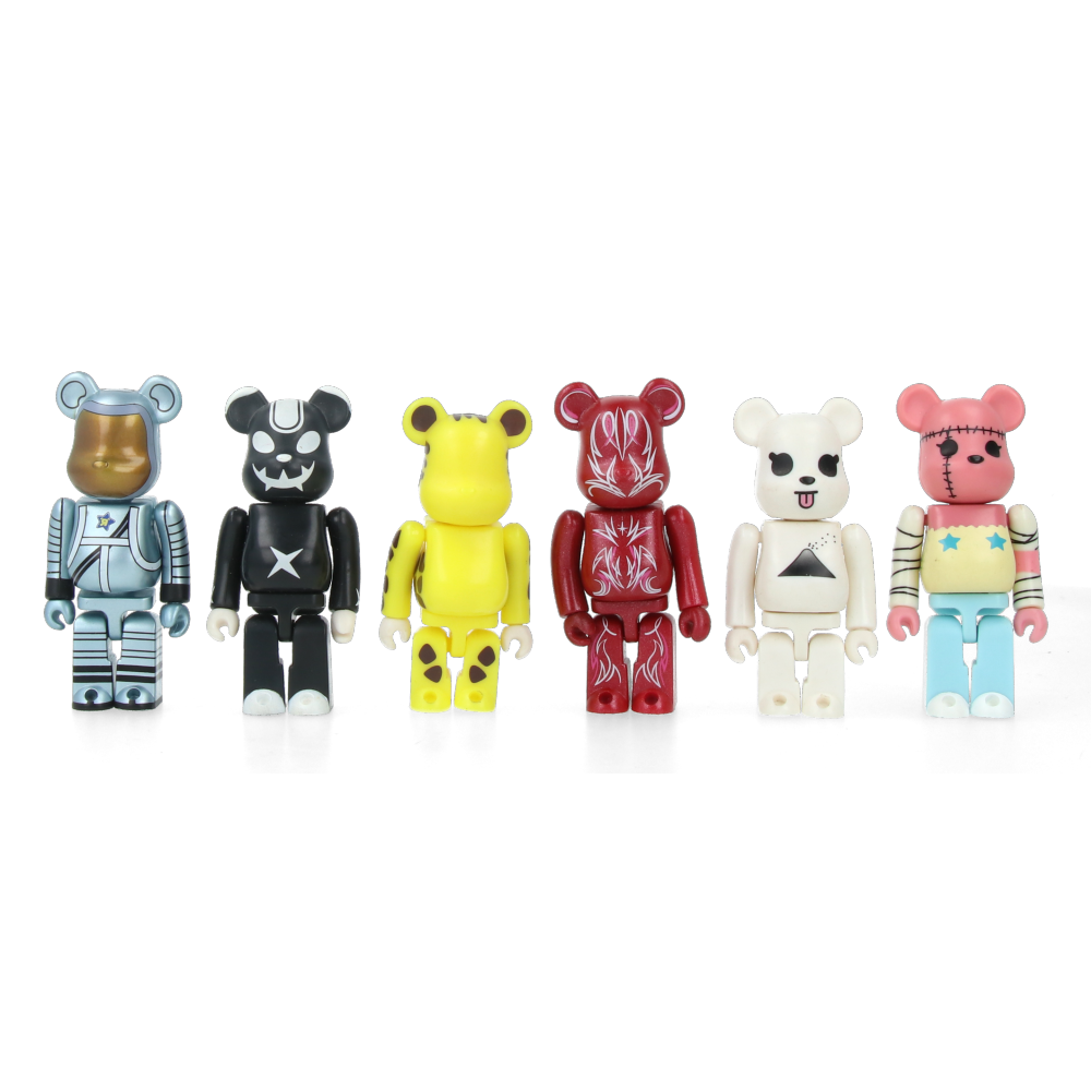 Set 100% Bearbrick Toy R Us (6 pcs)