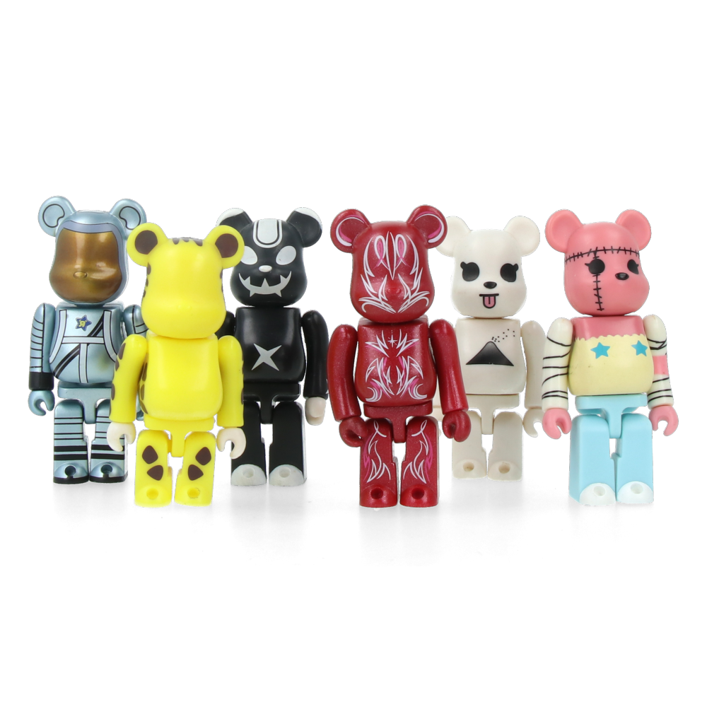 Set 100% Bearbrick Toy R Us (6 pcs)