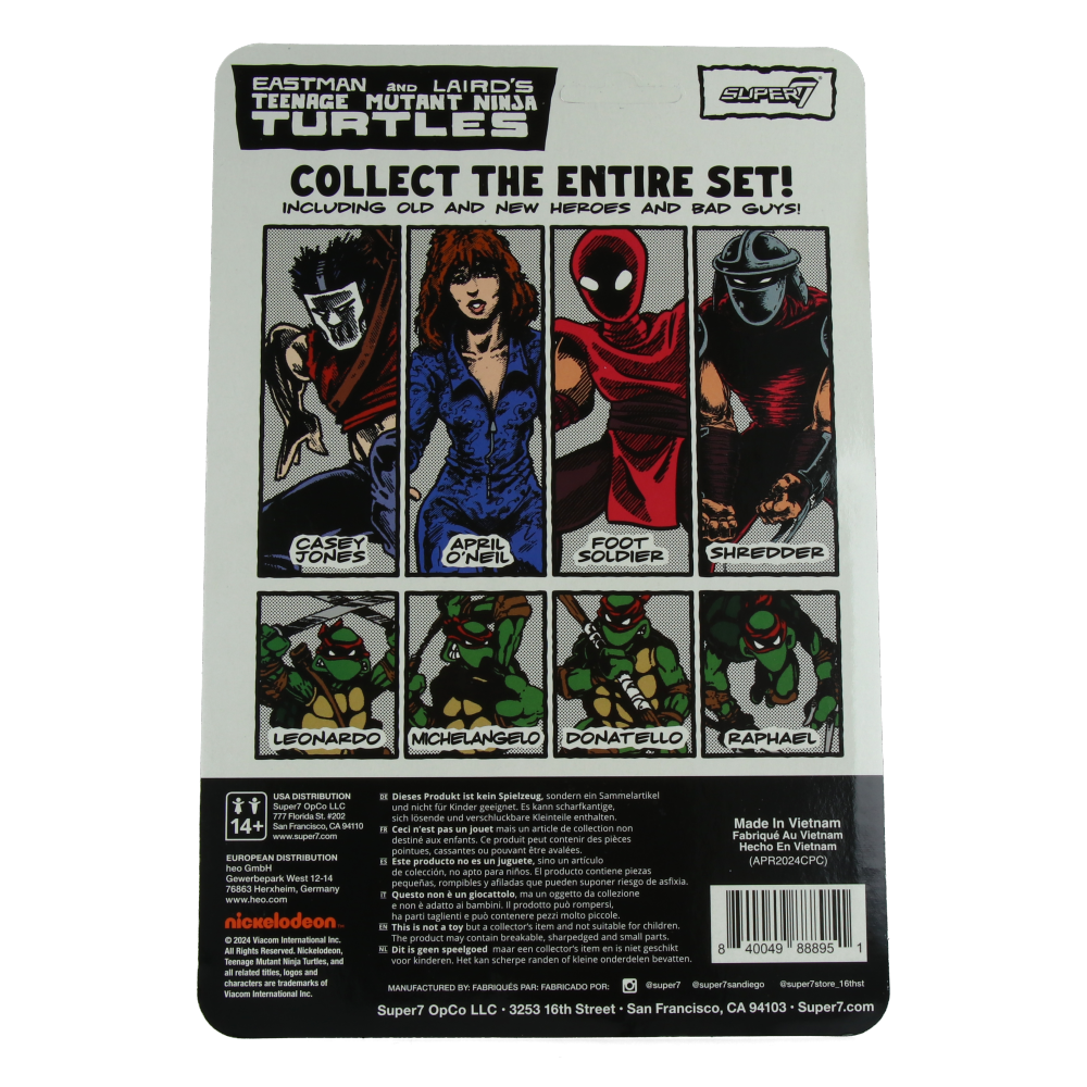 Shredder (Comic Color) - TMNT - ReAction Figures wave 11