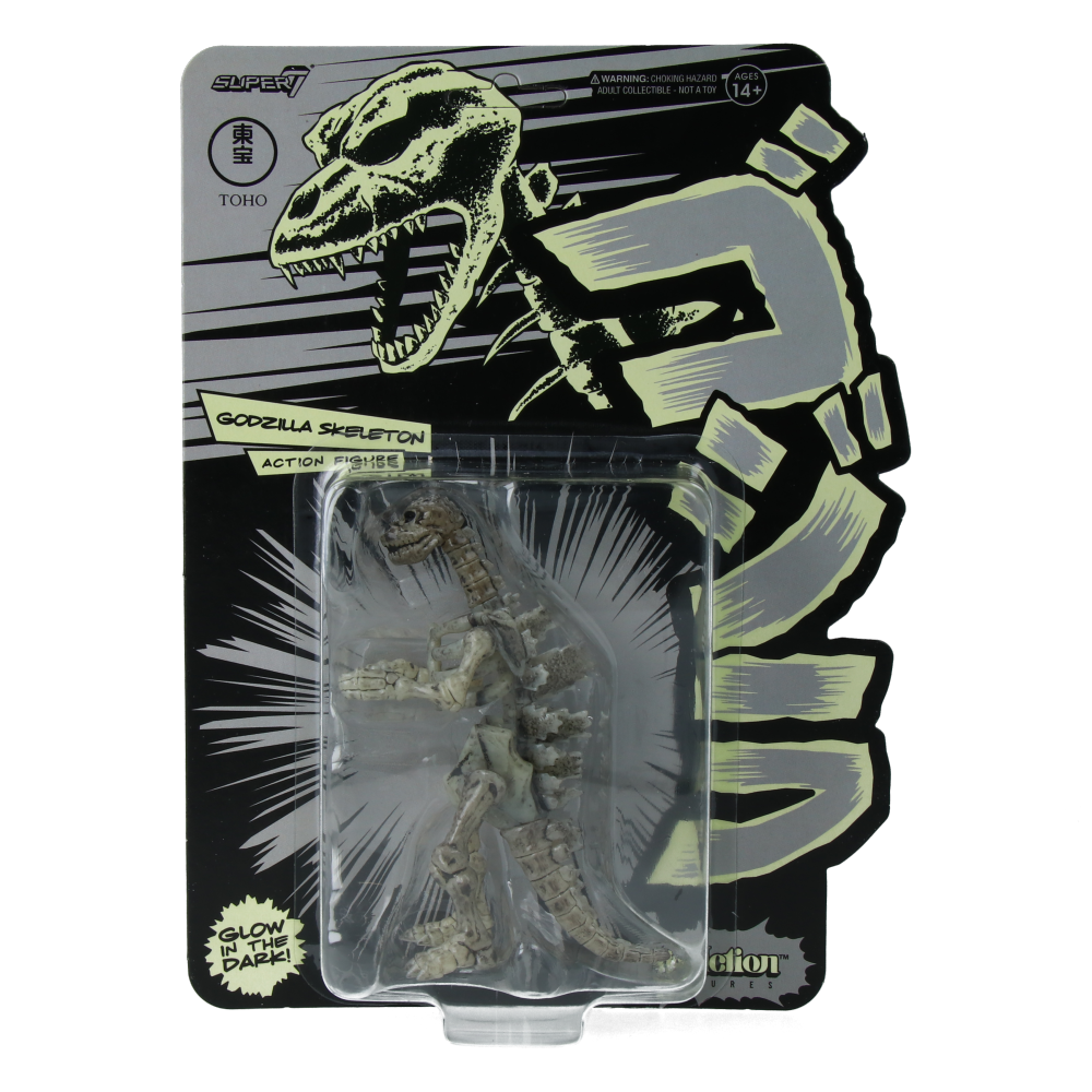 Godzilla Skeleton (Glow) - Toho ReAction Figures Wave 7