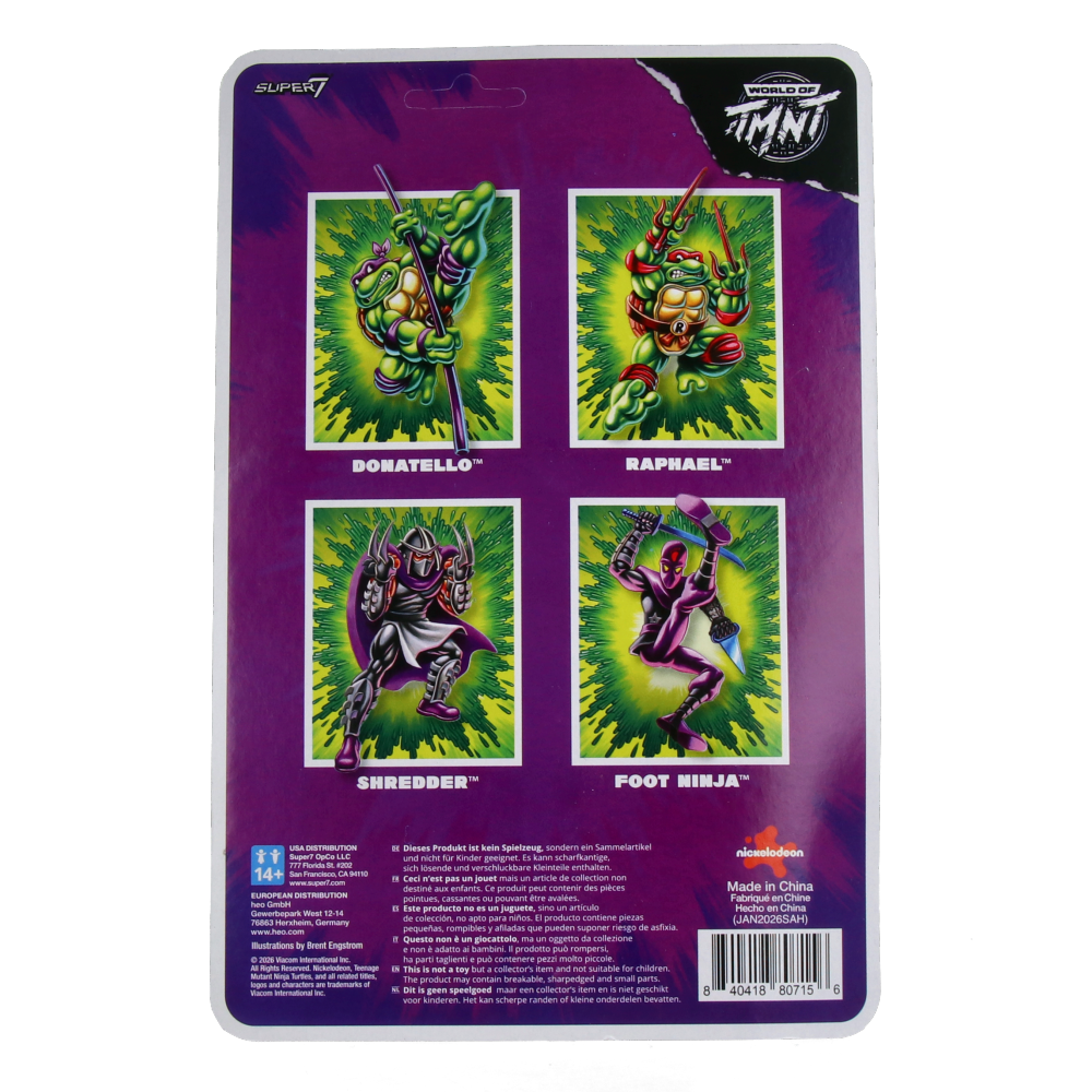 Foot Ninja - Teenage Mutant Ninja Turtles ReAction+ Wave 1