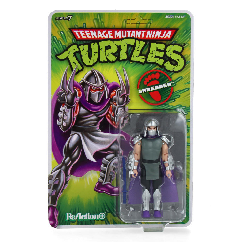 Shredder - Teenage Mutant Ninja Turtles ReAction+ Wave 1