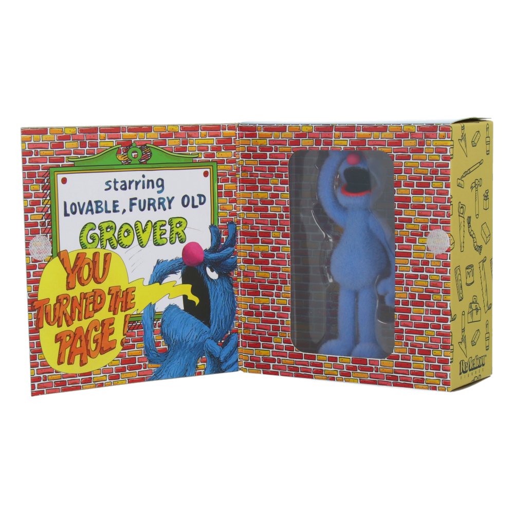 Grover (Monster At The End of This Book) - Sesame Street ReAction Figures