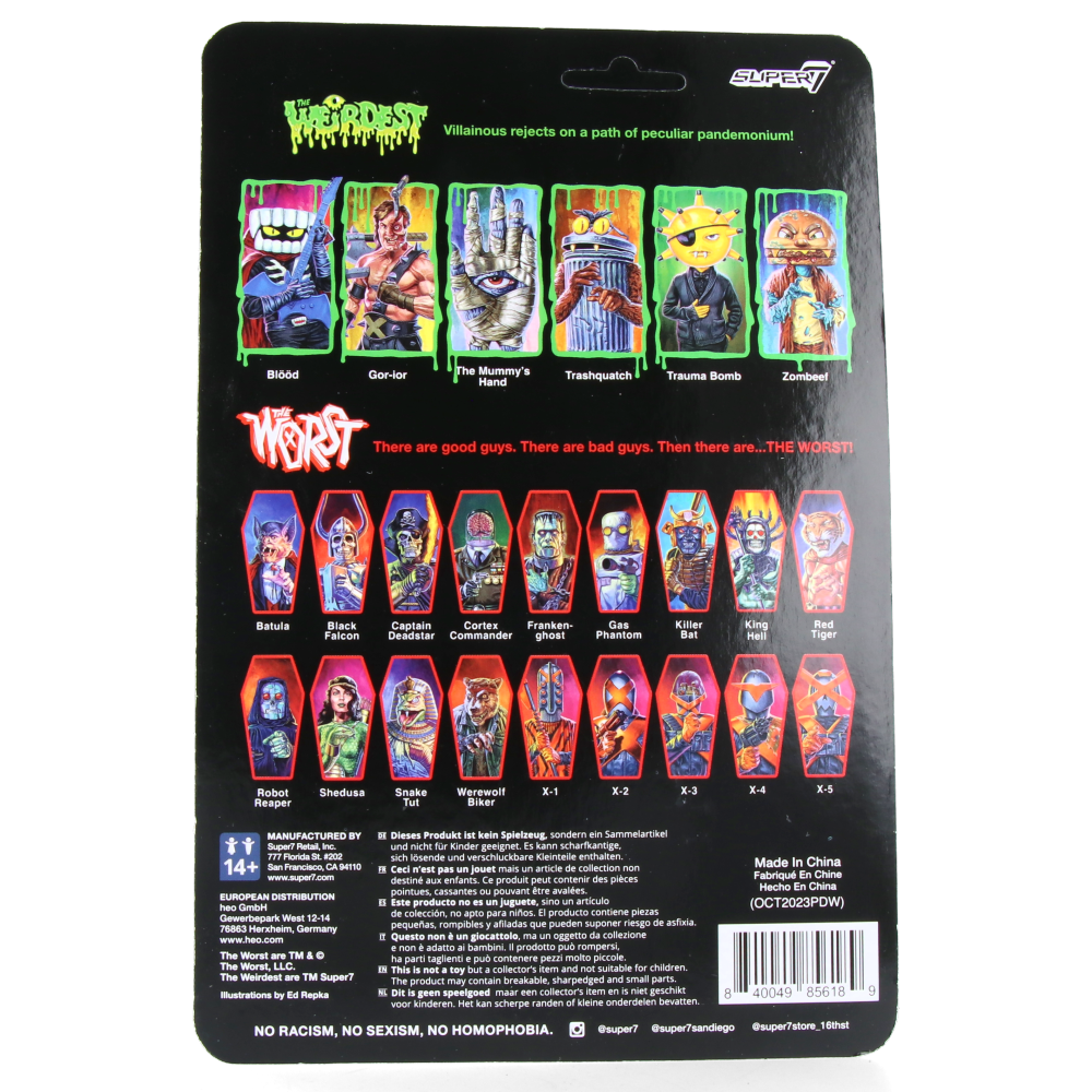 Zombeef (Rotten Rangers) - The Weirdest ReAction Figures Wave 5