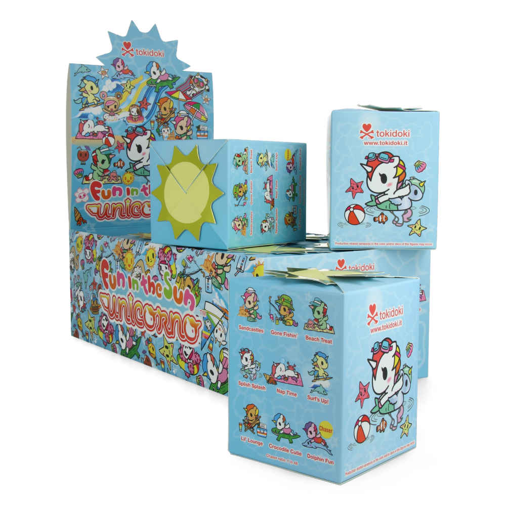 Fun in the Sun Unicorno Blind Box Display (8pcs)