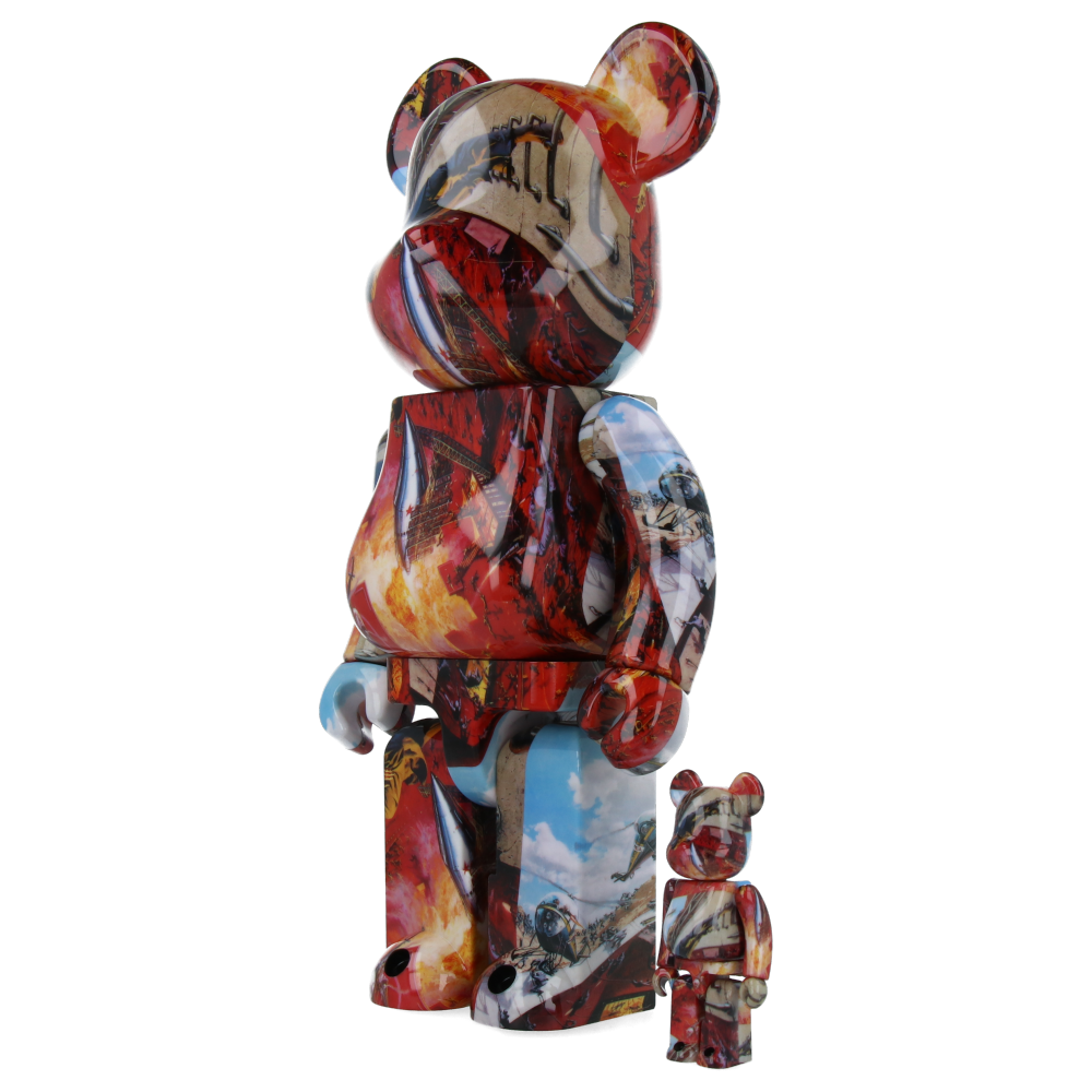 400% + 100% Bearbrick 007 We Only live Twice (James Bond)