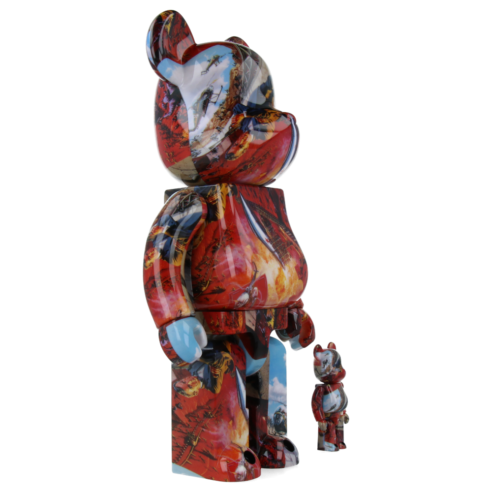 400% + 100% Bearbrick 007 We Only live Twice (James Bond)