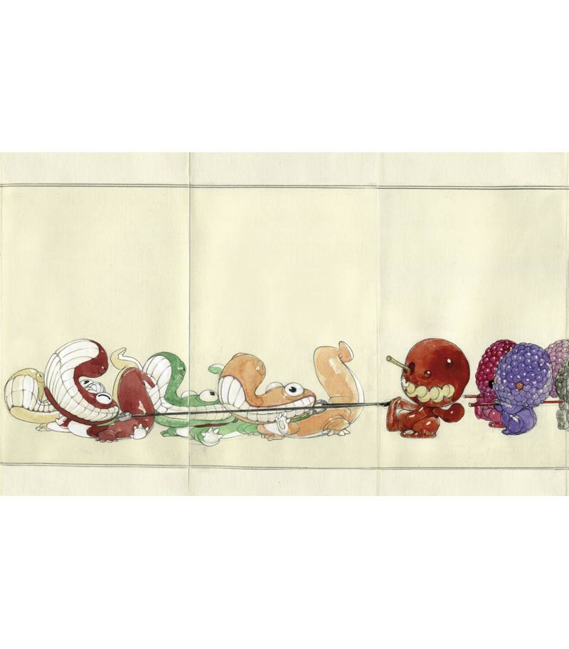 Stéphane Levallois - Leporello Toxic Candies 7/8