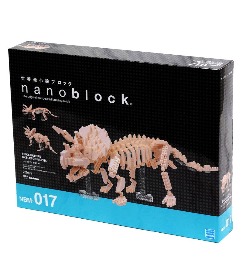 Nanoblock - Squelette de Tricératops - NBM 017