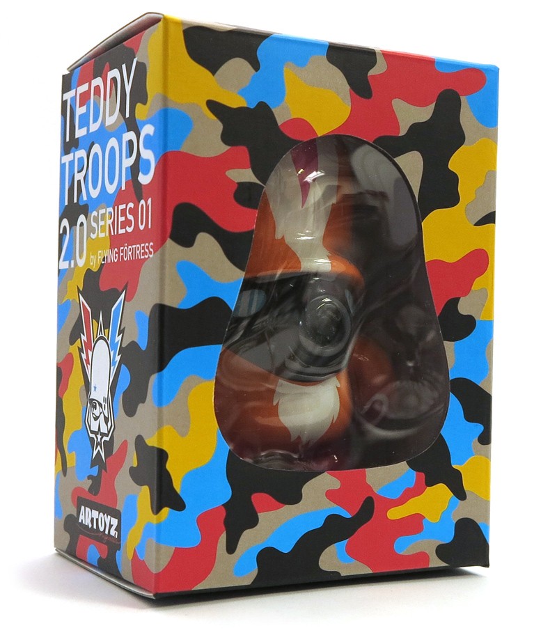 4" Teddy Troops 2.0 Series 01 - Skunk Trooper Variant