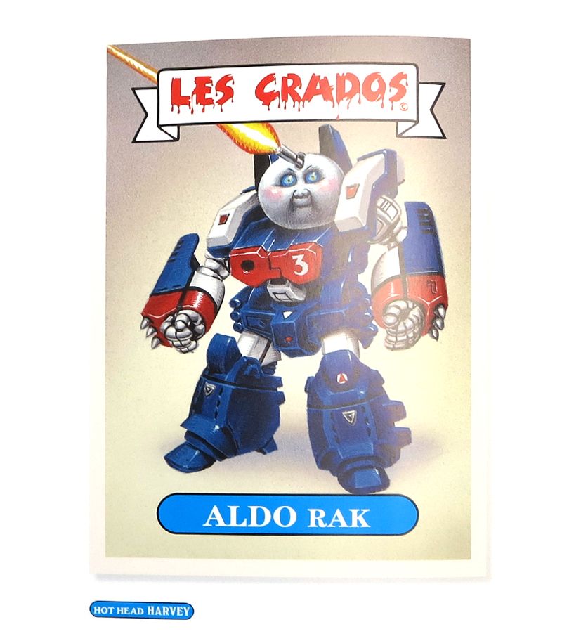 Les Crados, version collector avec cartes